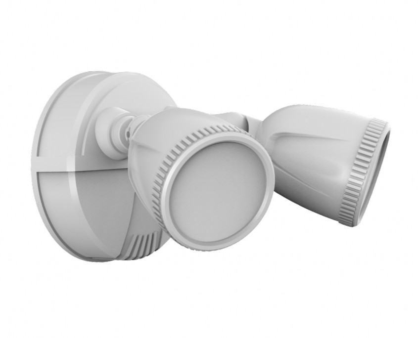 First Alert 1G1200D-PW LED Dusk to Dawn Security Light (White)