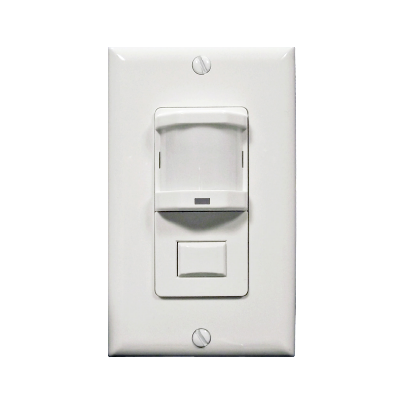 Marktime 42ES624-W 42E Series PIR and Dual Technology Occupancy/ Vacancy Sensor Switches [WHITE]
