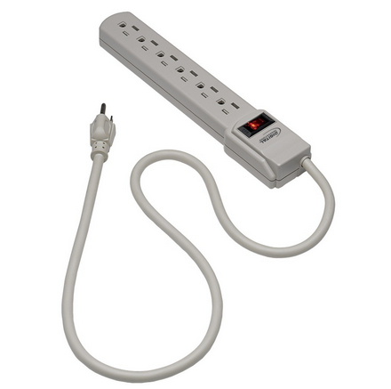Digital Innovations 4380100 Power Surge Protector 6-Outlet