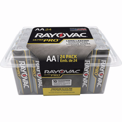Rayovac AL-AA-24F Alkaline Battery (pack of 24)