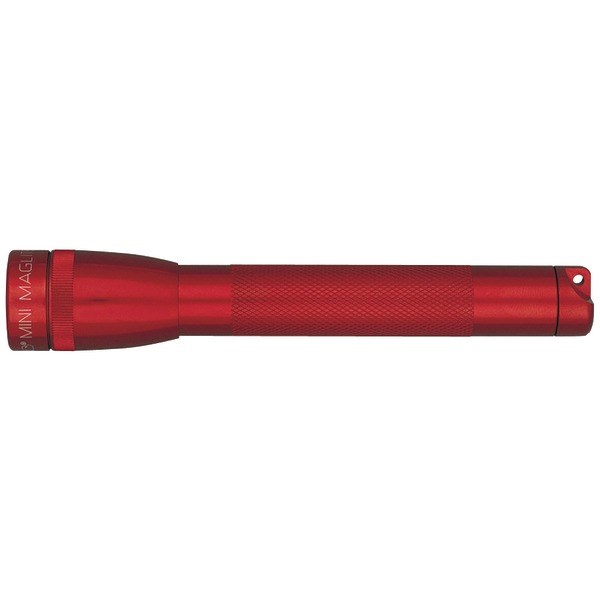 MAGLITE SM2A03H 14-Lumen Mini MAGLITE(R) Flashlight with Holster (Red)