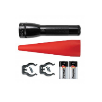 Maglite MGLML25LTI201G 2C LED Flashlight with Lite Wand ( Red )