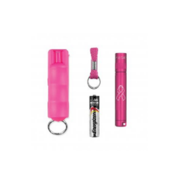 Maglite MGLSJ3AUC6 Solitaire LED Flashlight with Sabre Pepper Spray