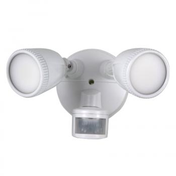 First Alert 1G1200M-PW LED Motion Activated Security Light (White)