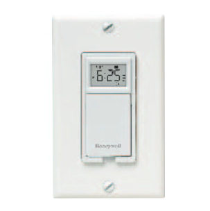 Honeywell PLS730B1003 EconoSwitch Programmable Wall Timer Switch120V 1-Pole 3-Wire