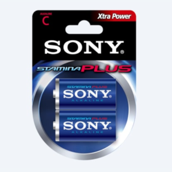 Sony AM2-B2D Stamina Plus C Alkaline Battery (2/pack)