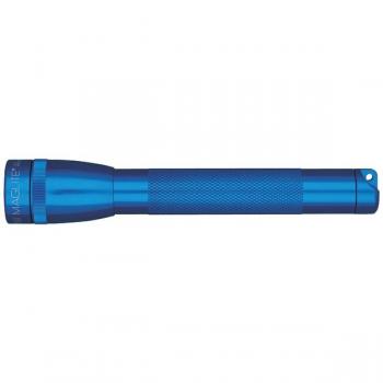 MAGLITE SM2A11H 14-Lumen Mini Flashlight with Holster (Blue)